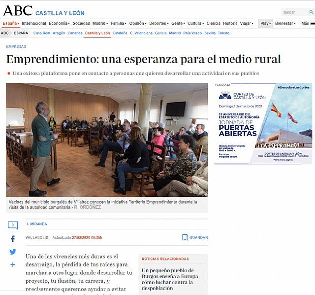 Emprendimiento: una esperanza para el medio rural