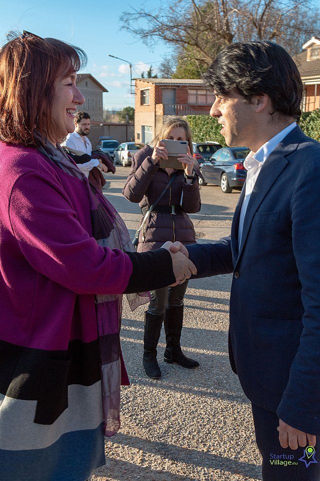 Visita de  la vicepresidenta de la Comisi&amp;#243;n Europea en Espa&amp;#241;a para la Democracia y Demograf&amp;#237;a, Dubravka Suica.