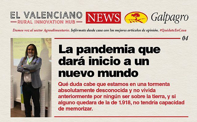 La pandemia que dará inicio a un nuevo mundo 