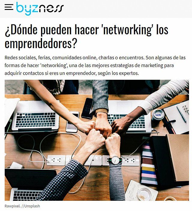 ¿Dónde pueden hacer 'networking' los emprendedores?