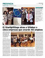 Inauguración Coworking en Villahoz StartupVillage.eu